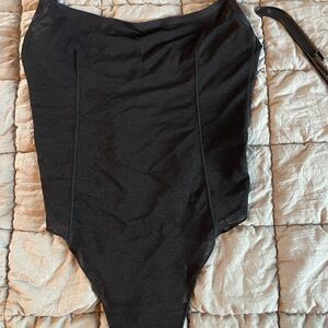 Black Skims Bodysuit